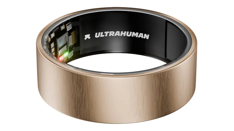 Ultrahuman Ring Air Size 12 Smart Ring in a stylish brushed rose gold finish Ultrahuman Ring Air Size 12 Smart Ring in a stylish brushed rose gold finish