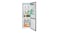 Fully stocked refrigerator with food in both compartments Fully stocked refrigerator with food in both compartments