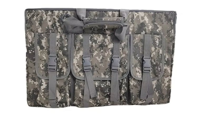 A front view of the Air Vision Systems Starlink Gen3 Outdoor Carry Case in camouflage finish A front view of the Air Vision Systems Starlink Gen3 Outdoor Carry Case in camouflage finish