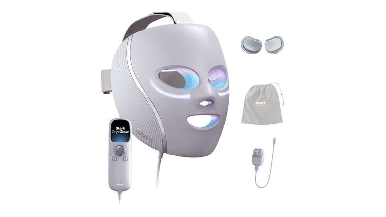 Shark CryoGlow Under-Eye Cooling & LED Anti-Ageing & Blemish Repair Face Mask set Shark CryoGlow Under-Eye Cooling & LED Anti-Ageing & Blemish Repair Face Mask set
