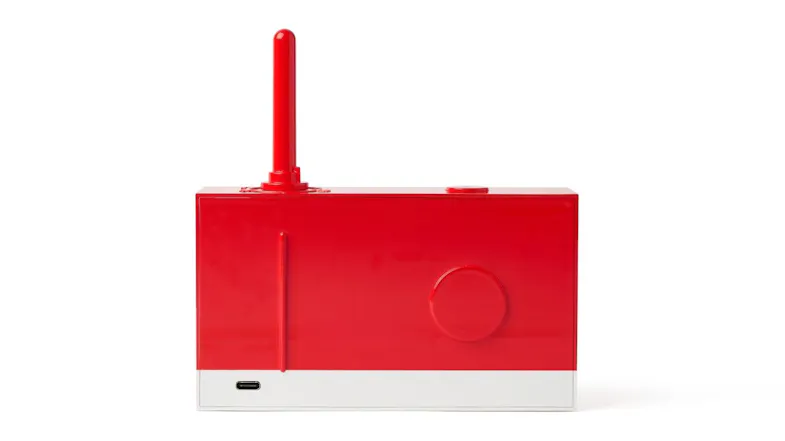 A back view of a Tykho 3 FM Radio with Bluetooth A back view of a Tykho 3 FM Radio with Bluetooth