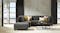 Corro 4 Seater Fabric Corner Lounge Suite - Dark Grey Corro 4 Seater Fabric Corner Lounge Suite - Dark Grey