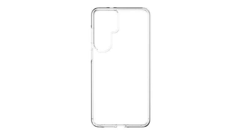 Front view of the clear Mobling Eco Lux Magsafe case for Samsung Galaxy S26+ Front view of the clear Mobling Eco Lux Magsafe case for Samsung Galaxy S26+