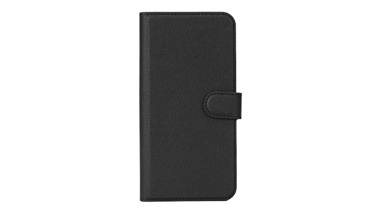 Front view of the black Mobling Folio Wallet Case for Samsung Galaxy S26+ Front view of the black Mobling Folio Wallet Case for Samsung Galaxy S26+