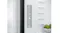 A close-up of the interior control panel on the side wall of the fridge, displaying temperature and mode settings A close-up of the interior control panel on the side wall of the fridge, displaying temperature and mode settings