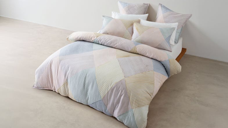 A Soho Jade Duvet Cover Set by Linen House A Soho Jade Duvet Cover Set by Linen House