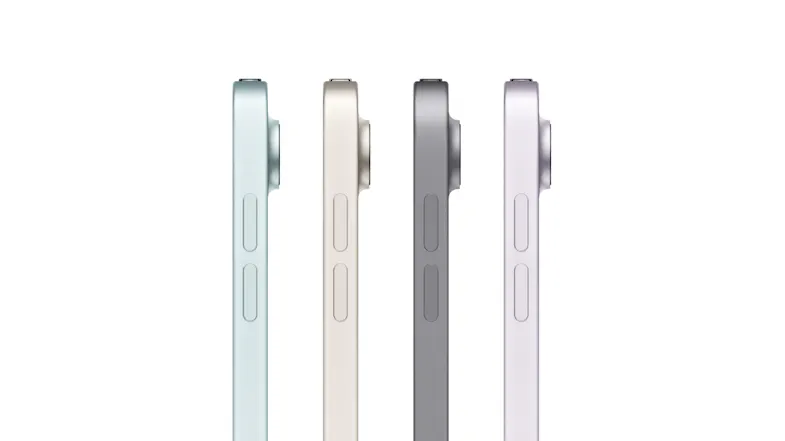 The iPad Air 2026’s different colours The iPad Air 2026’s different colours