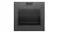 Front view of the Fisher & Paykel Series 11 76cm built‑in smart steam oven in grey glass finish Front view of the Fisher & Paykel Series 11 76cm built‑in smart steam oven in grey glass finish