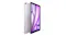 Angled view of the iPad Air in Purple, highlighting the slim design, large display, and rear camera Angled view of the iPad Air in Purple, highlighting the slim design, large display, and rear camera