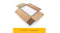 Open the cardboard box containing an acrylic cabinet panel securely protected with foam padding, demonstrating solid and safe packaging Open the cardboard box containing an acrylic cabinet panel securely protected with foam padding, demonstrating solid and safe packaging