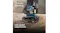 Shaver head over skin with a glowing blue Power Adapt Sensor chip Shaver head over skin with a glowing blue Power Adapt Sensor chip