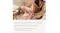 A woman sits on a sofa, touching her smooth, shaved legs A woman sits on a sofa, touching her smooth, shaved legs