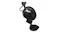 Close-up view of a removable battery being inserted into the ear cup Close-up view of a removable battery being inserted into the ear cup