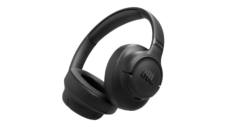 A black JBL Tune 780NC Adaptive Noise Cancelling Wireless Over-Ear Headphones A black JBL Tune 780NC Adaptive Noise Cancelling Wireless Over-Ear Headphones