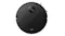 Top-down view of a circular robot vacuum with the Mova logo Top-down view of a circular robot vacuum with the Mova logo