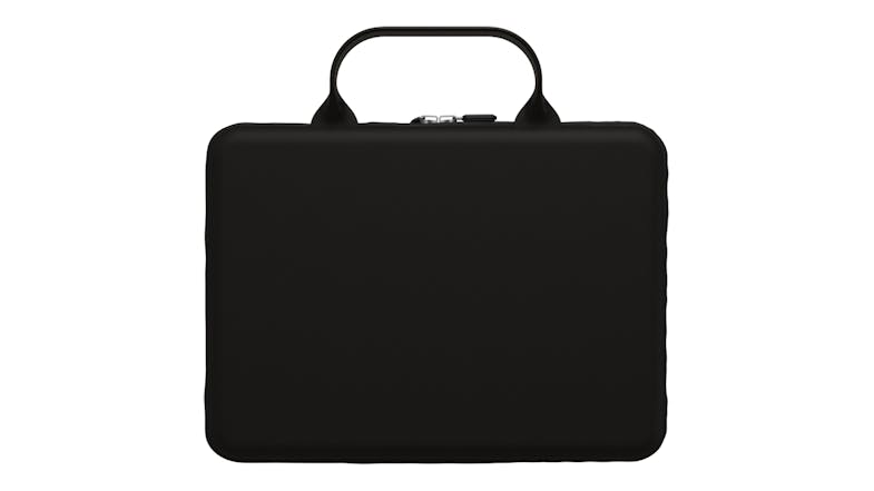 A black Zagg Protective Notebook Bag for a 116" Device A black Zagg Protective Notebook Bag for a 116" Device