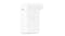 An Apple 140W USB-C Power Adapter in a sleek white colour An Apple 140W USB-C Power Adapter in a sleek white colour