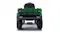 Rear view of green kids’ ride‑on tractor featuring a cargo trailer Rear view of green kids’ ride‑on tractor featuring a cargo trailer