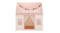 Kidbot Children's Play Tent with string lights and bunting banner, featuring mesh door and window curtains Kidbot Children's Play Tent with string lights and bunting banner, featuring mesh door and window curtains
