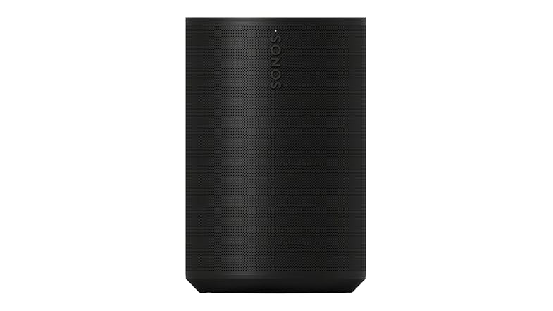 A black Sonos Era 100 SL Wireless Smart Speaker A black Sonos Era 100 SL Wireless Smart Speaker