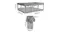 An infographic that showcases the product's dimensions An infographic that showcases the product's dimensions
