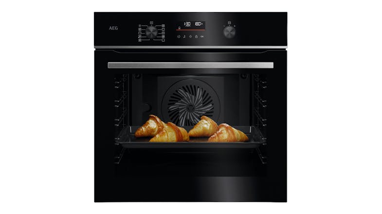 A black AEG 5000 Series 60cm Built-In Oven A black AEG 5000 Series 60cm Built-In Oven