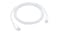 A white Apple USB-C to Lightning Charging Cable in 1m size A white Apple USB-C to Lightning Charging Cable in 1m size