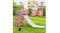 Pink dinosaur‑themed slide outdoors with product text “3‑in‑1 Kids Slide” Pink dinosaur‑themed slide outdoors with product text “3‑in‑1 Kids Slide”