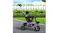 The trike parked outdoors The trike parked outdoors