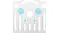 Baby playpen activity panel with blue spinning gear toys, textured knobs, and a built-in handle on a white plastic panel Baby playpen activity panel with blue spinning gear toys, textured knobs, and a built-in handle on a white plastic panel