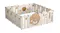 A full view of the Bopeep Plastic Baby Safety Playpen A full view of the Bopeep Plastic Baby Safety Playpen