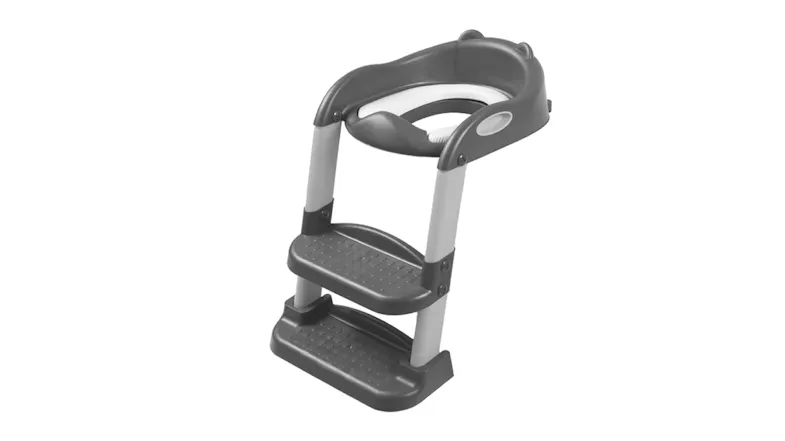 A full view of the Bopeep Kids Toilet Ladder with Stool A full view of the Bopeep Kids Toilet Ladder with Stool