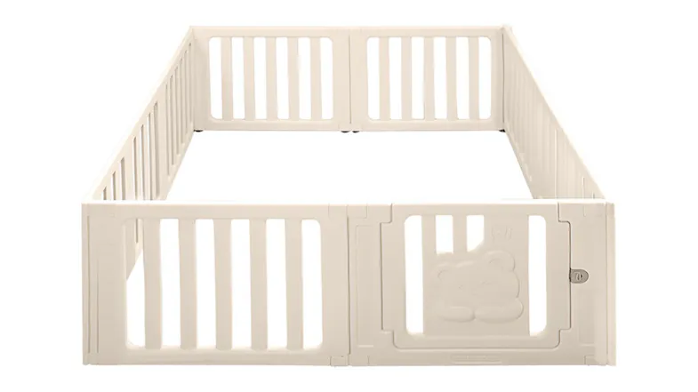 A full view of the Bopeep Plastic Baby Safety Playpen A full view of the Bopeep Plastic Baby Safety Playpen