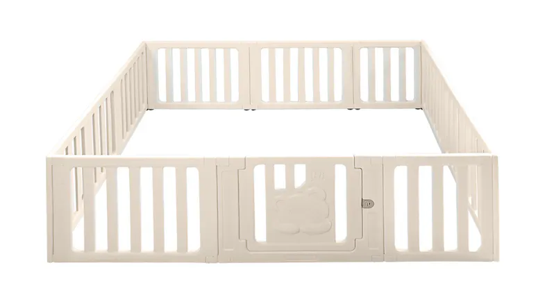 A full view of the Bopeep Plastic Baby Safety Playpen A full view of the Bopeep Plastic Baby Safety Playpen