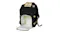 The Bopeep Padded Nappy Bag with its front pocket opened The Bopeep Padded Nappy Bag with its front pocket opened