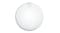 Top view of Aqara presence sensor, round white smart motion and presence detection device Top view of Aqara presence sensor, round white smart motion and presence detection device