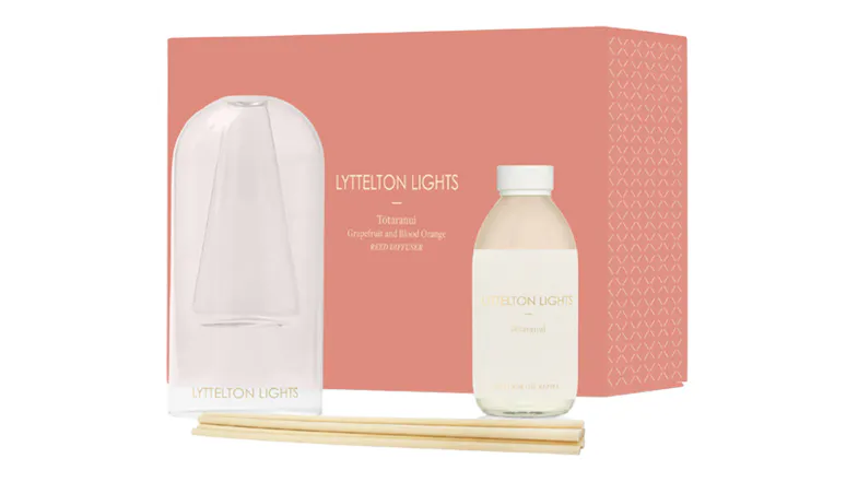 A Lyttelton Lights 110ml Glass Reed Totaranui Diffuser A Lyttelton Lights 110ml Glass Reed Totaranui Diffuser