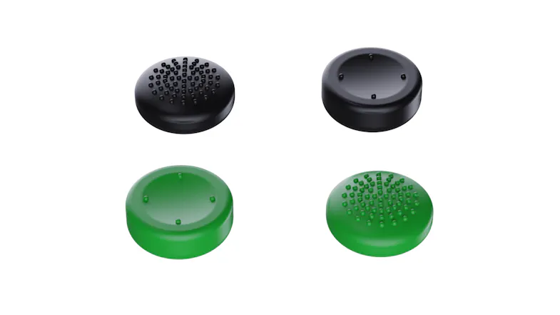 A view of the PowerPlay Xbox Thumb Grips A view of the PowerPlay Xbox Thumb Grips