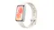 Angled view of the Huawei Band 11 showing its rectangular screen with a white fluoroelastomer strap Angled view of the Huawei Band 11 showing its rectangular screen with a white fluoroelastomer strap
