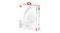 White and orange retail box of the JBL Tune 530BT headphones White and orange retail box of the JBL Tune 530BT headphones