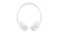 Front view of JBL on-ear wireless headphones with padded earcups Front view of JBL on-ear wireless headphones with padded earcups