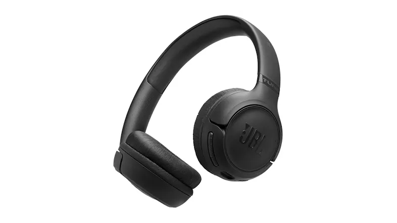 JBL Tune 530BT Wireless On-Ear Headphones in a sleek black colour JBL Tune 530BT Wireless On-Ear Headphones in a sleek black colour