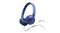 JBL Tune 530 3.5mm Wired On-Ear Headphones in a sleek blue colour JBL Tune 530 3.5mm Wired On-Ear Headphones in a sleek blue colour