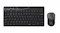 Rapoo 8000M Wireless Keyboard and Mouse Set in sleek black Rapoo 8000M Wireless Keyboard and Mouse Set in sleek black
