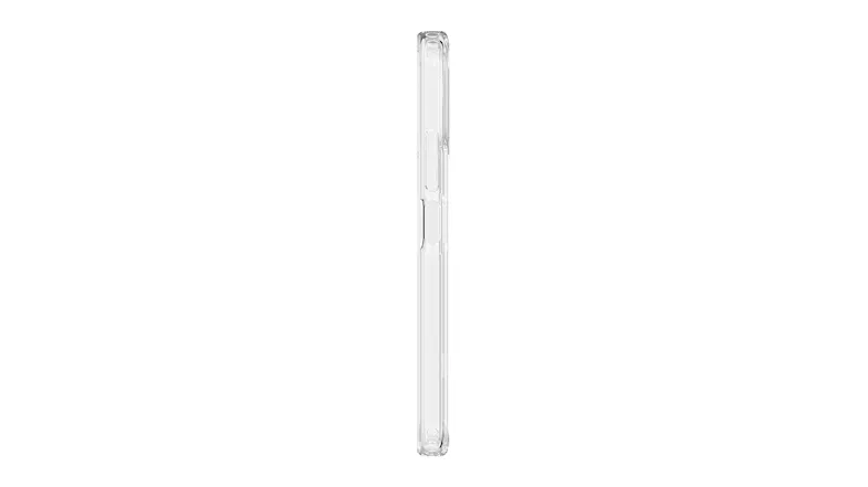 Side view of the transparent TPU case for OPPO A6x highlighting its thin, protective profile Side view of the transparent TPU case for OPPO A6x highlighting its thin, protective profile