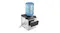 A Maxkon 22kg Benchtop Ice Maker with a large water bottle on top and a hand filling a glass with cold water A Maxkon 22kg Benchtop Ice Maker with a large water bottle on top and a hand filling a glass with cold water