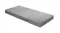 Grey Luxdream tri-fold mattress fully laid flat with a diamond-patterned cover Grey Luxdream tri-fold mattress fully laid flat with a diamond-patterned cover