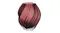 A view of the Swirl Claret Glass Vase A view of the Swirl Claret Glass Vase