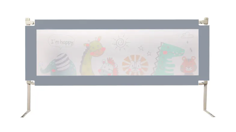 A front view of the Bopeep Adjustable Child Safety Bed Guard A front view of the Bopeep Adjustable Child Safety Bed Guard