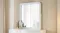 Close‑up of the Lumen dresser mirror Close‑up of the Lumen dresser mirror